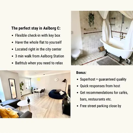Alma - Cosy In C Appartement Aalborg